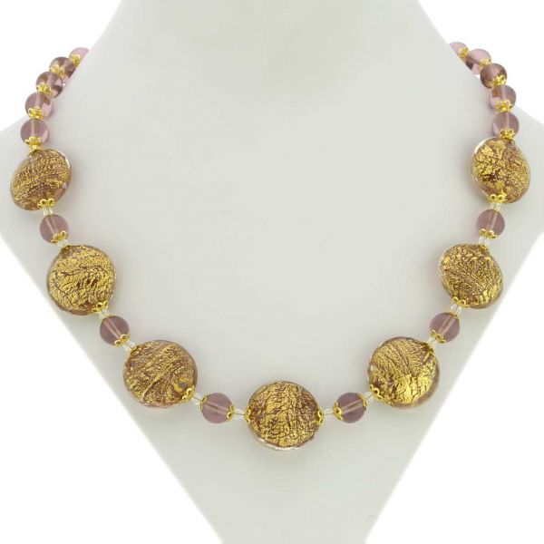 Necklace Ca D\'Oro - Purple