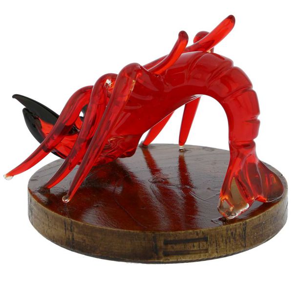 Murano Glass Lobster on a Base