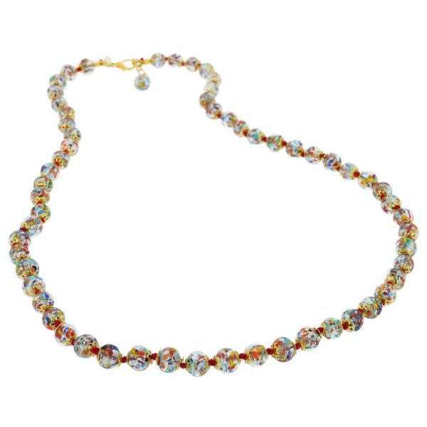Sommerso Long Necklace - Multicolor Confetti