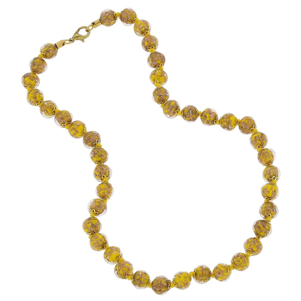 Sommerso Necklace - Yellow