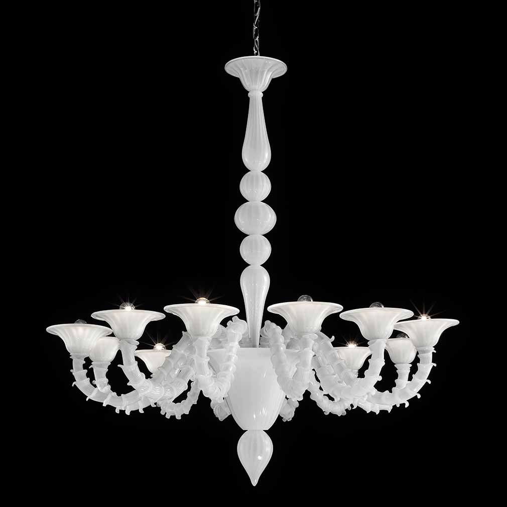 Люстра стекло. Chandelier Murano 65см. Люстра из белого стекла. Люстра белое стекло. Люстра белая матовая.