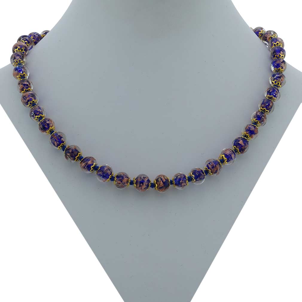 Sommerso Necklace - Navy Blue