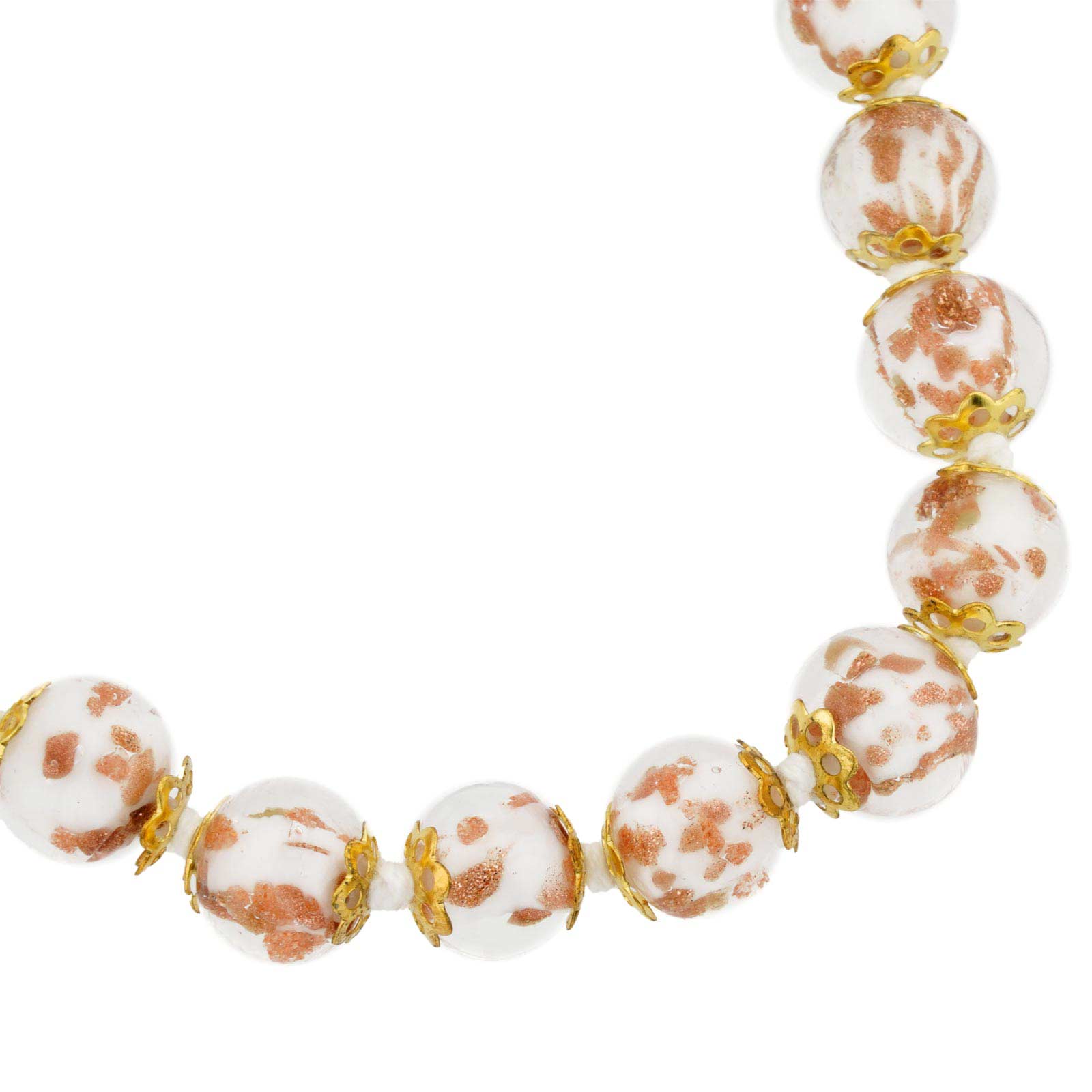 Sommerso Necklace - Milky White