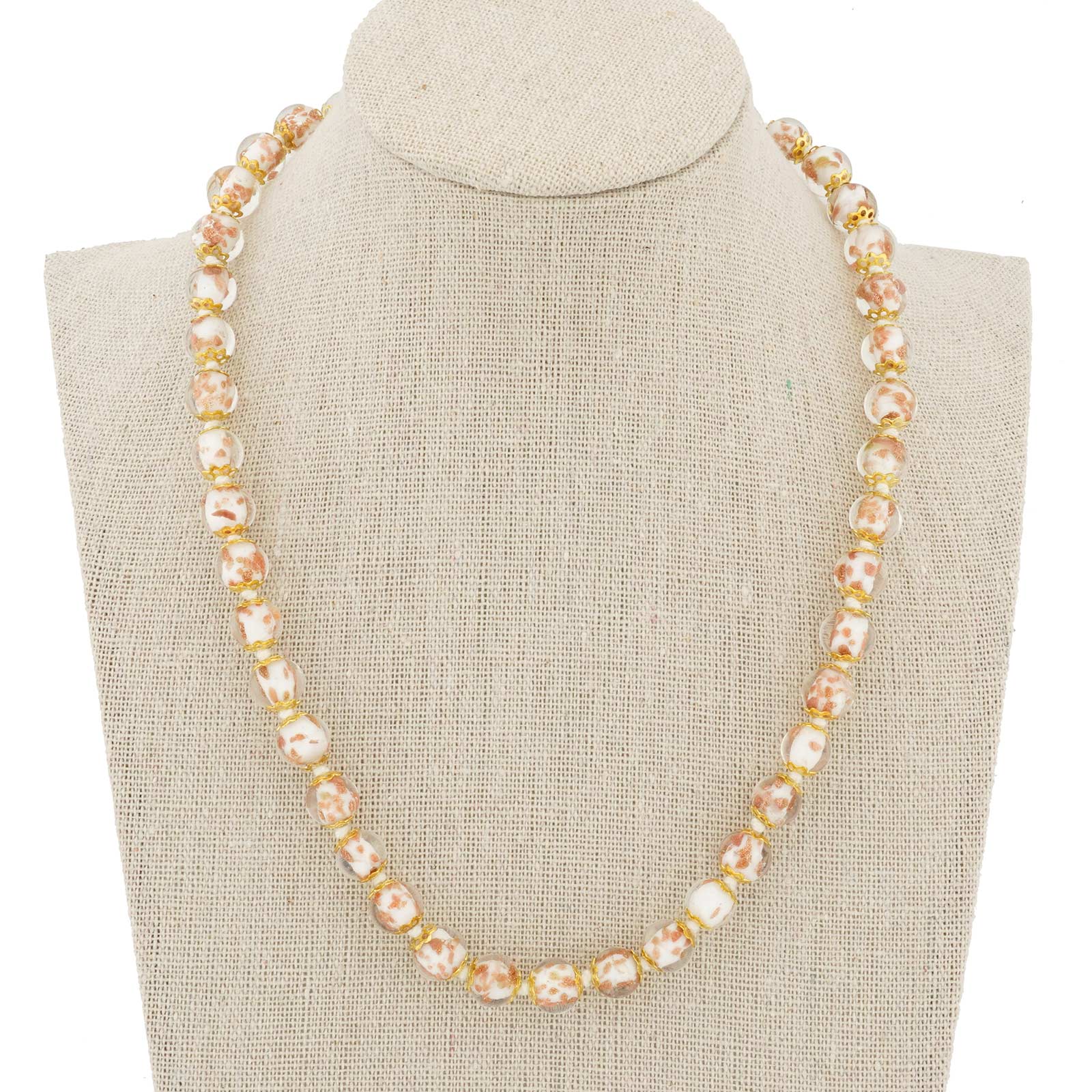 Sommerso Necklace - Milky White