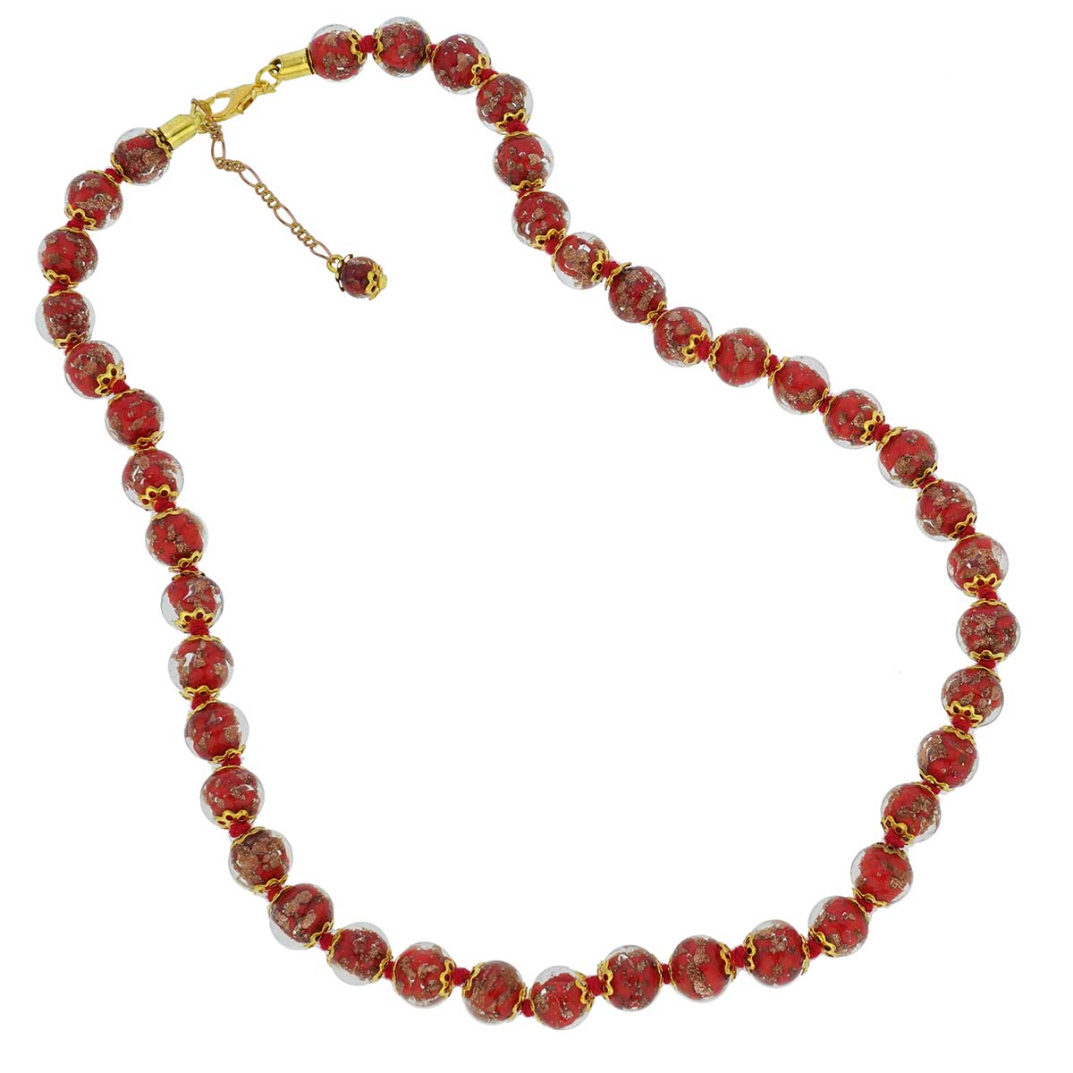 Sommerso Necklace - Red