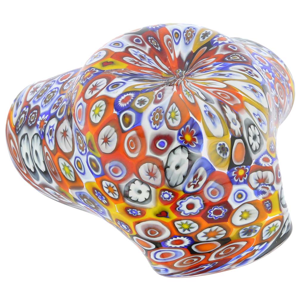 Murano Millefiori Decorative Bowl - Multicolor