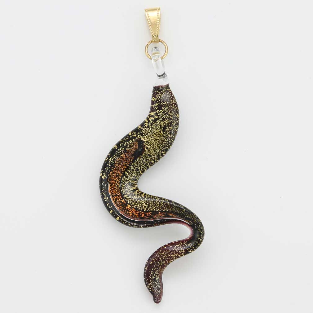 Murano Snake Pendant