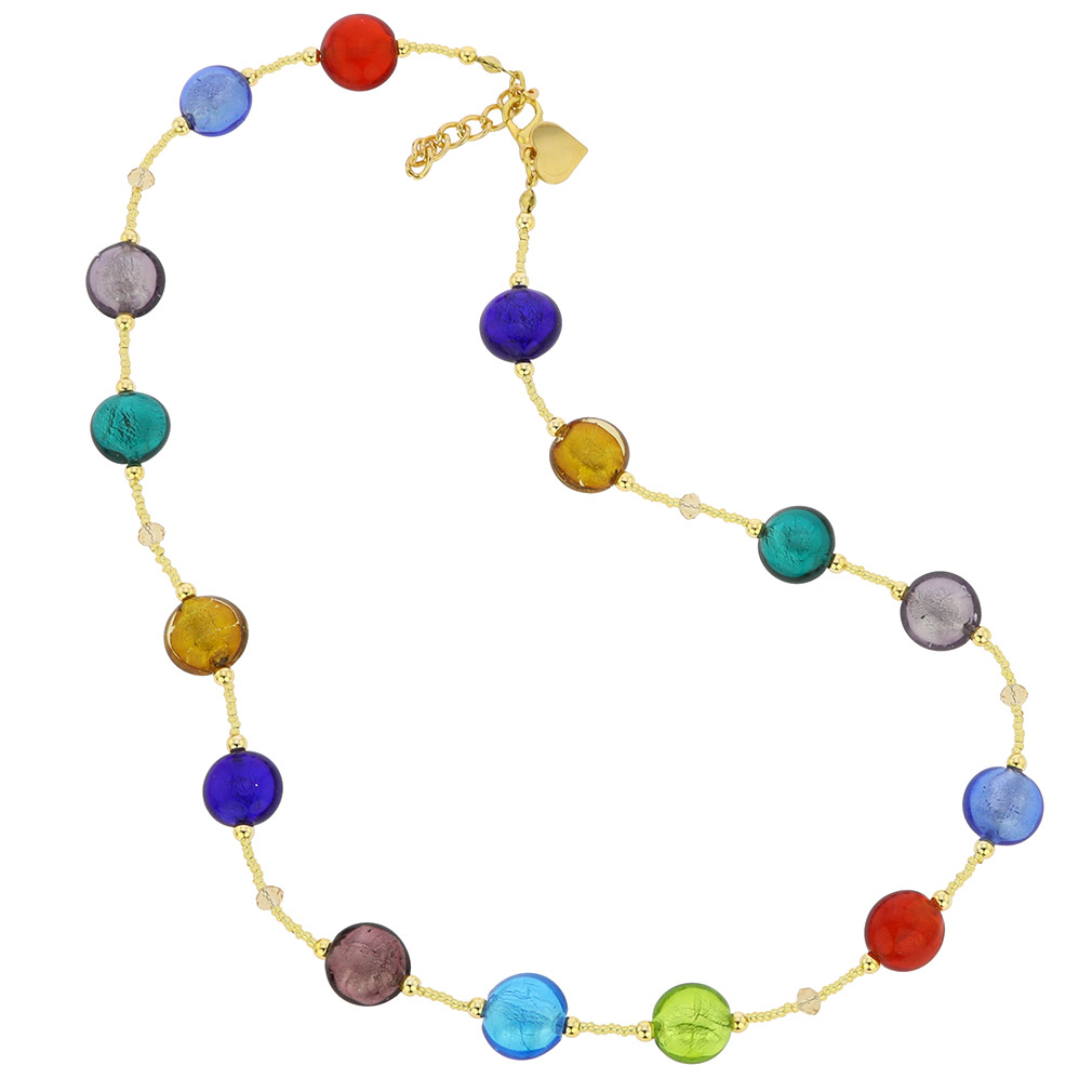 Beatrice Murano Glass Necklace - Multicolor