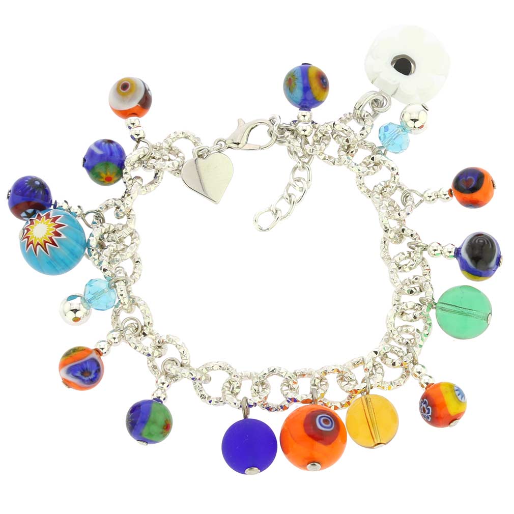 Sorgente Millefiori Murano Glass Bracelet - Multicolor
