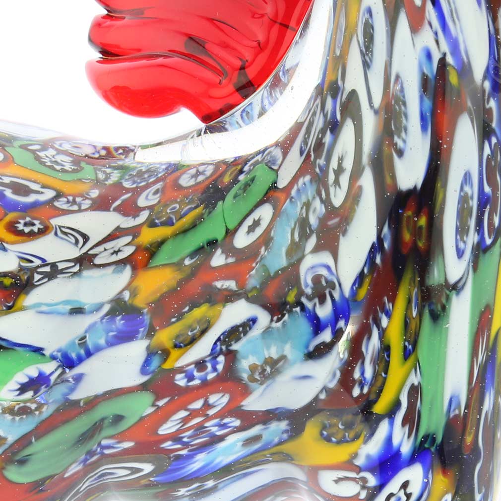 Murano Art Glass Millefiori Horse