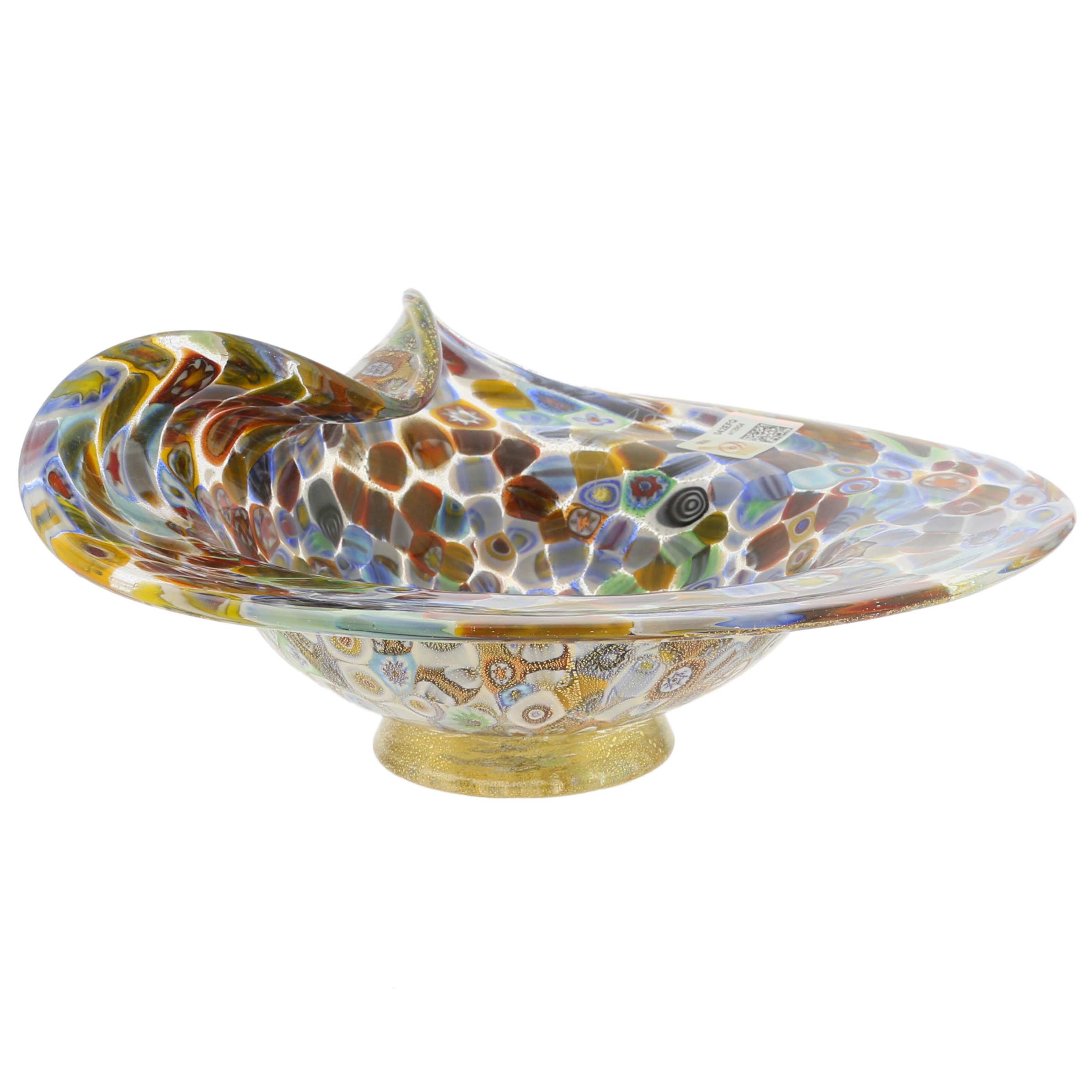 Murano Glass Centerpiece Bowl | Glass Bowl Decor