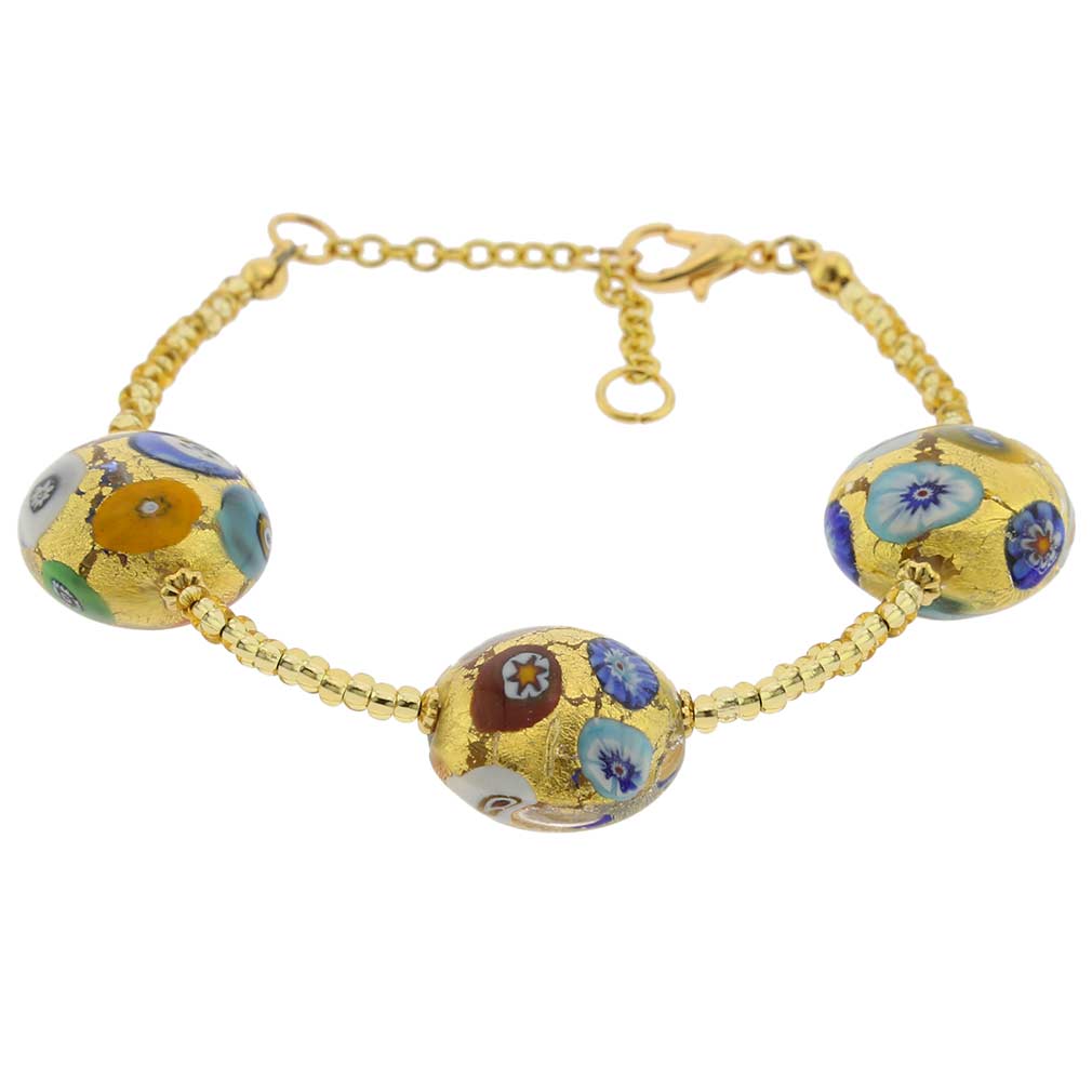 Royal Murano Bracelet - Klimt