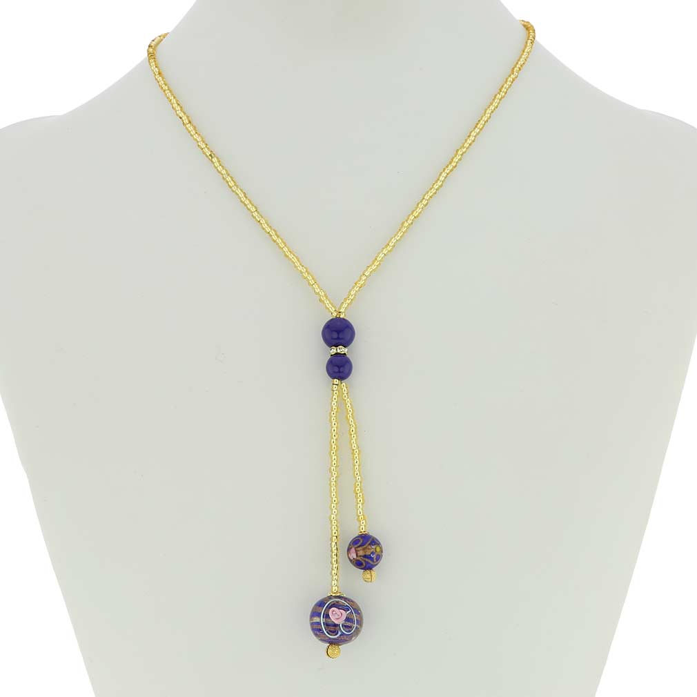 Coeur De Lion Geo Cube Collier Cobalt Blue Necklace - Jewellery from Faith  Jewellers UK