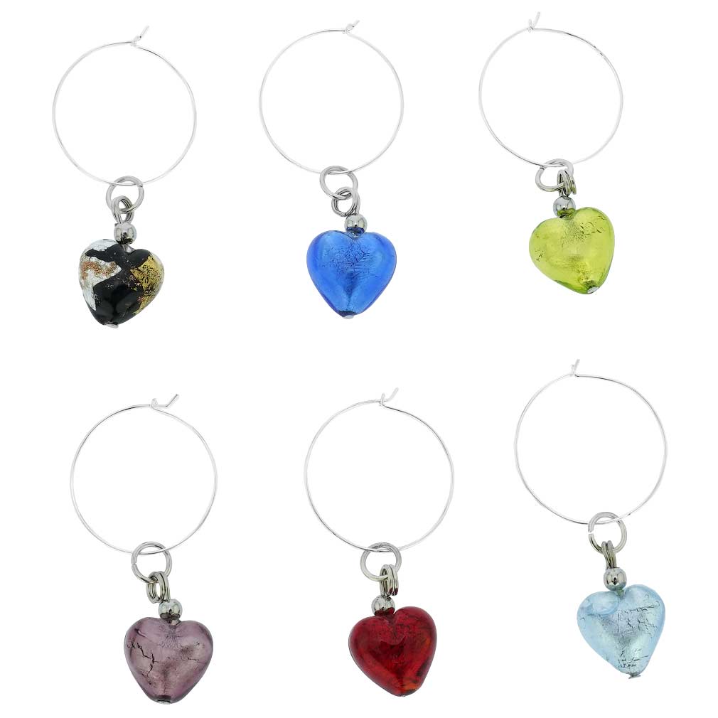 venetian glass charms