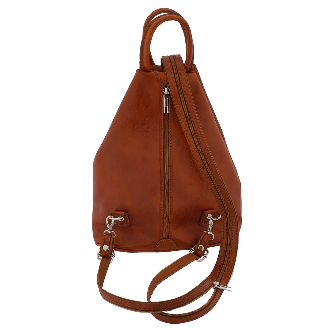 3960 Tan Canvas Backpack - The Handbag Store