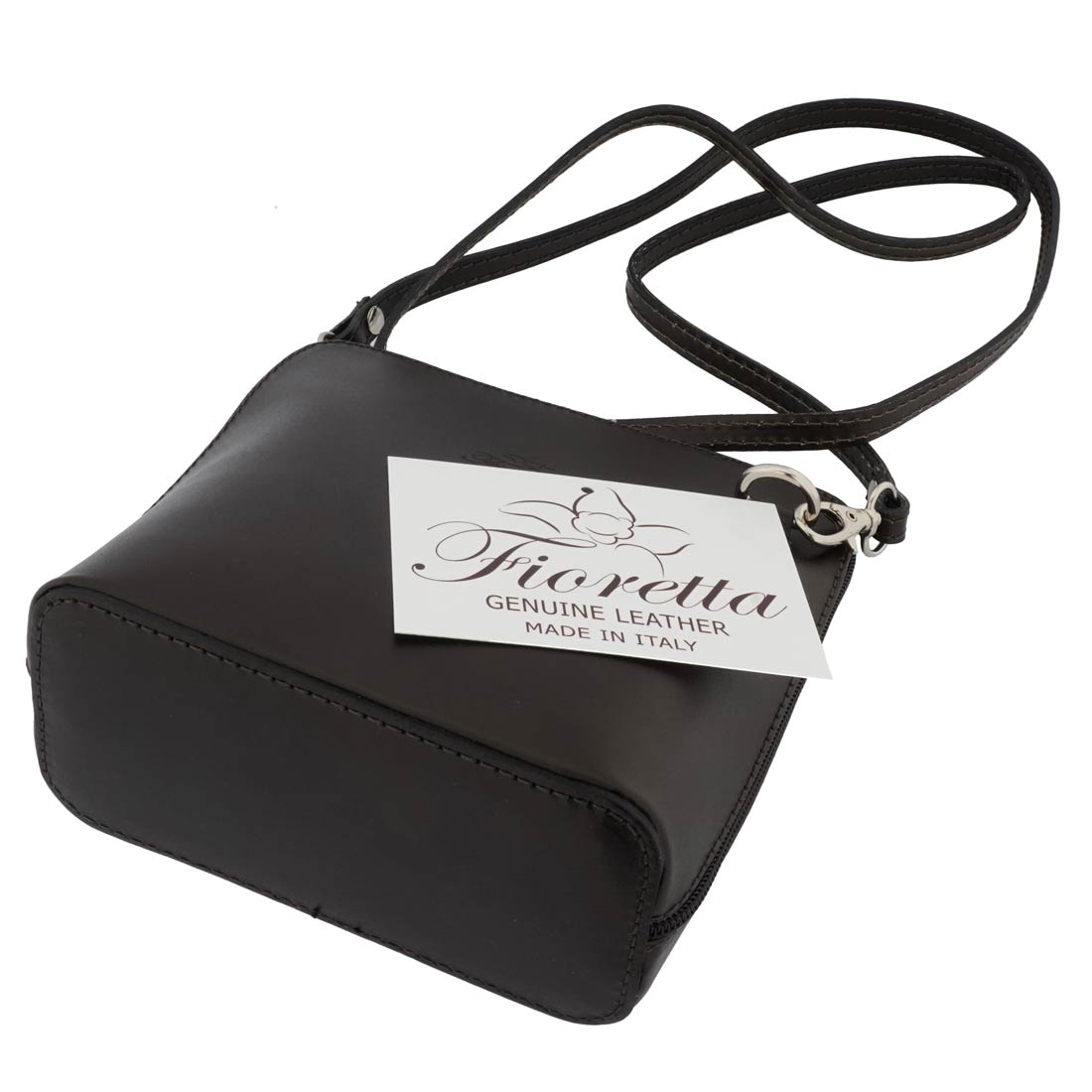 Fioretta Italian Genuine Leather Small Crossbody Bag Shoulder Bag Purse for Women