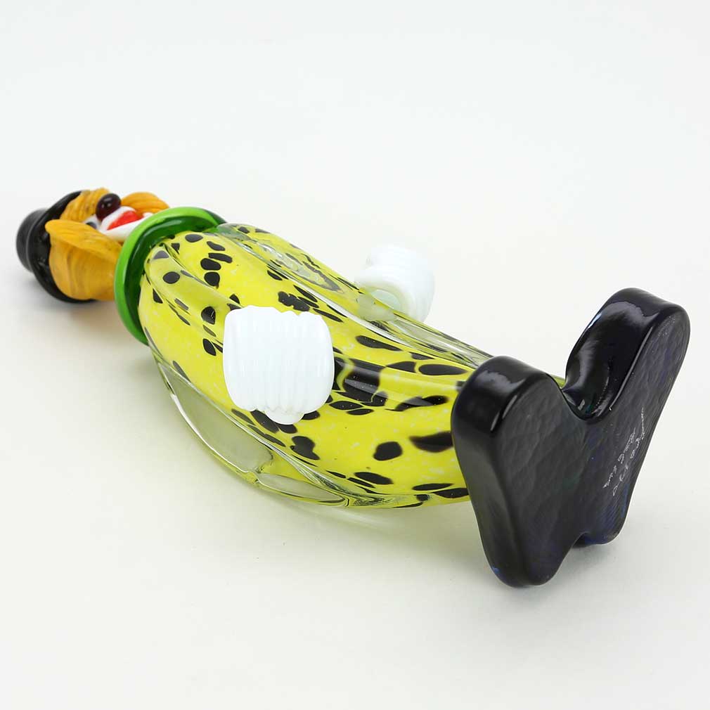 Murano Glass Clown - Banana