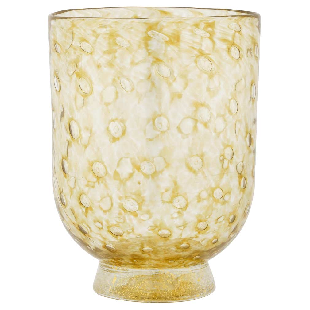 Serenissima Murano Glass Tumbler - Golden Brown