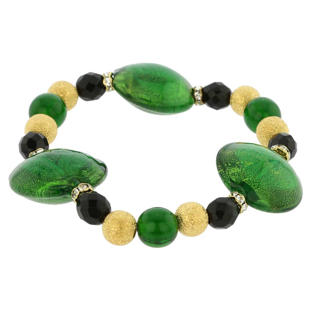 Murano Magic Bracelet - Emerald Green