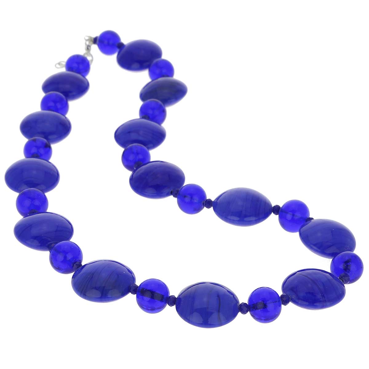 Murano Wonders Necklace - Navy Blue