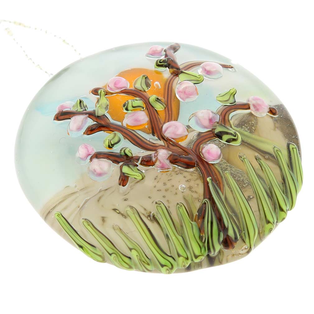 Blooming Tree Murano Necklace