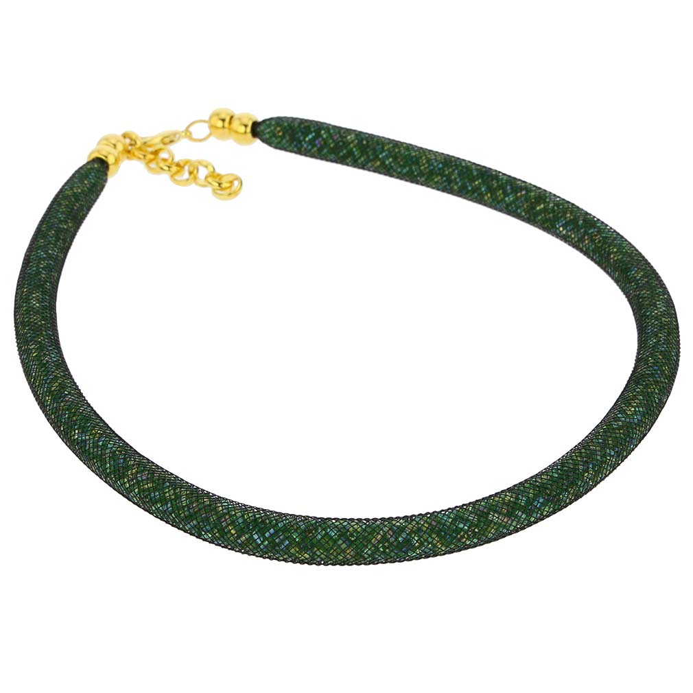 Murano Necklace Eleganza - Green