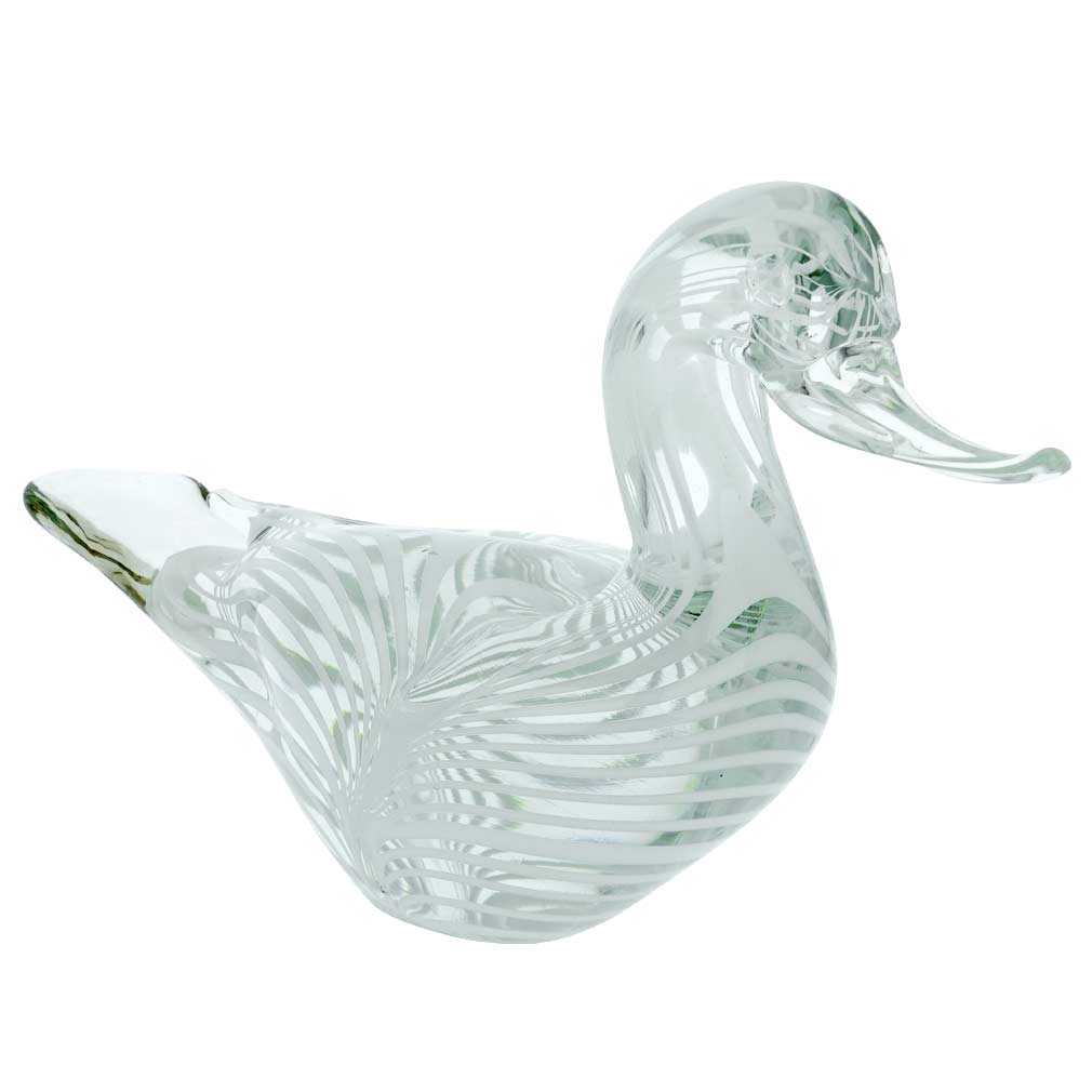 Vintage Murano Glass Duck By Formia Glass