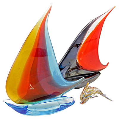 Murano Glass FISH, MARINE & NAUTICAL