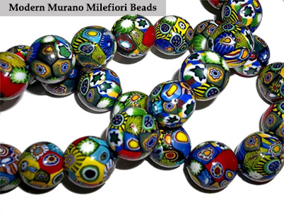 Blown Venetian Bead Murano Glass Bead Blown Glass Beads 