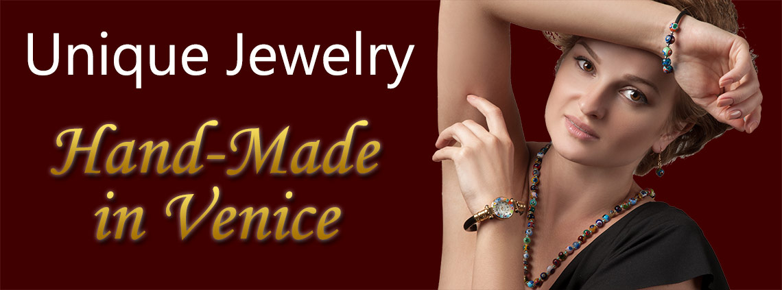 Murano Glass Jewelry & Watches made In Venice, Italy